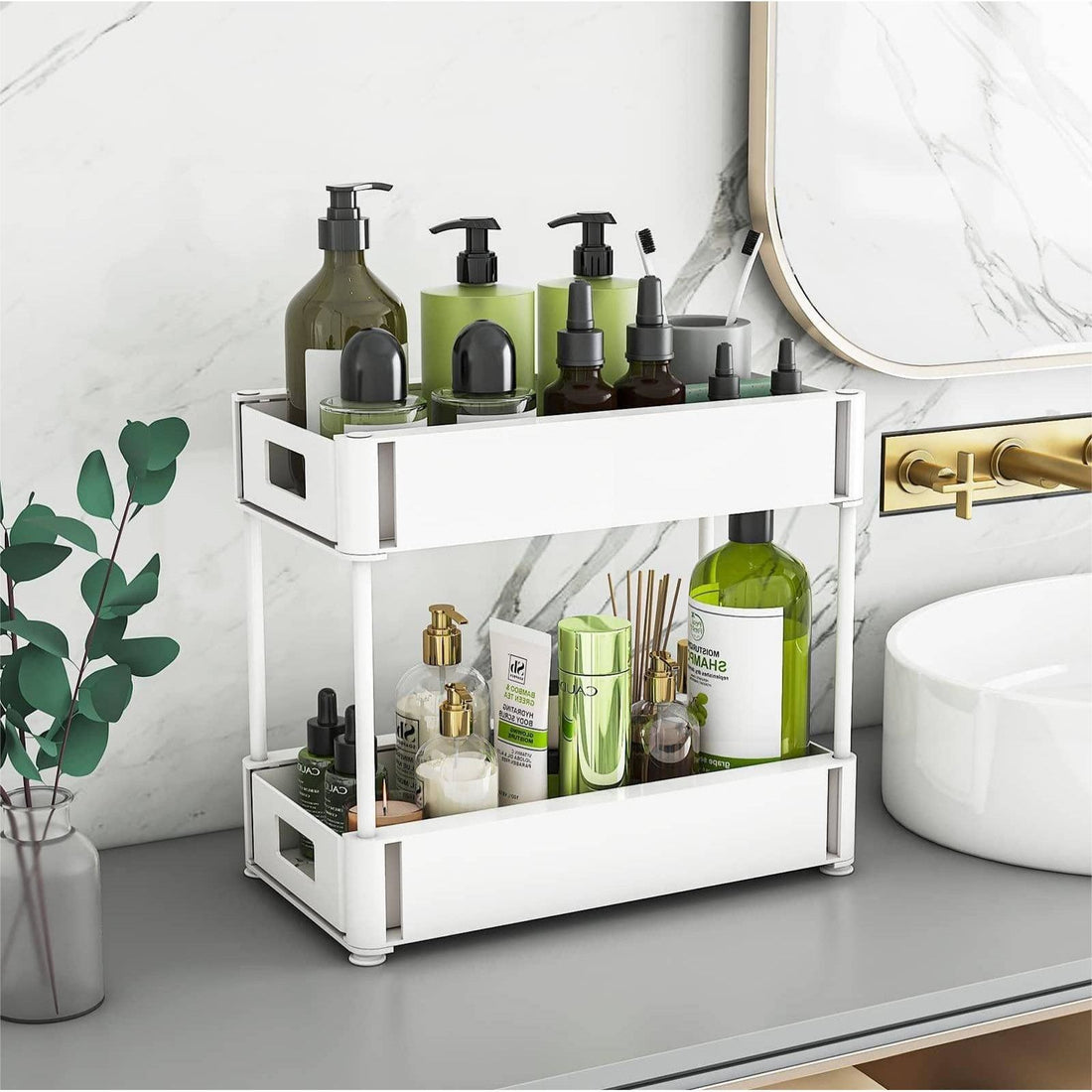 2 Sets Of Sink Storage Units