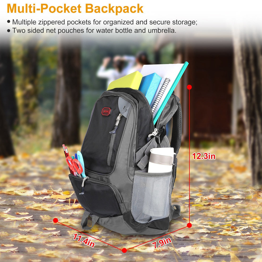 Unisex School Backpack