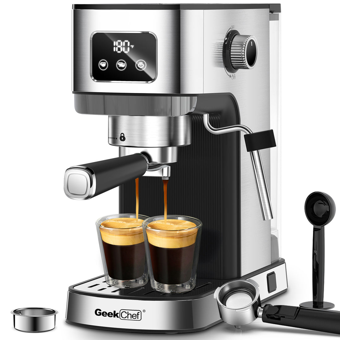 Geek Chef Espresso Coffee  Machine